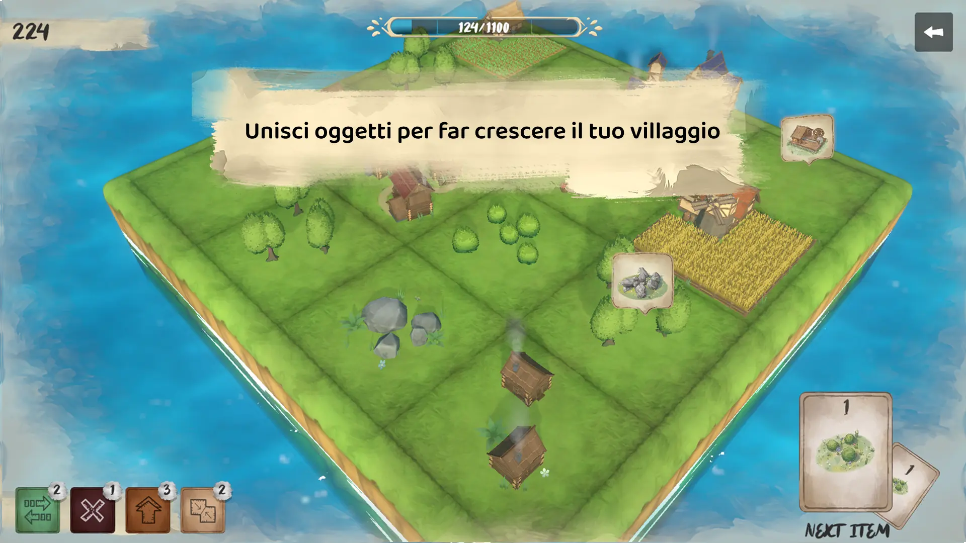 Hearthside: A Teeny Tiny Game – A Cozy Merge City Builder screenshot