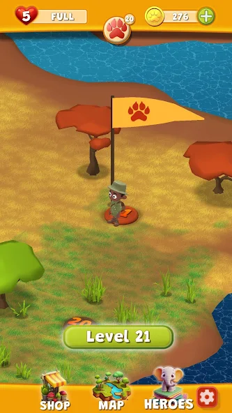 Safari Blast: A Wild Puzzle Adventure Awaits screenshot